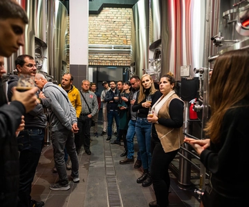 Budapest: Visita a la fábrica de cerveza "First Craft Beer" y cata de cervezas
