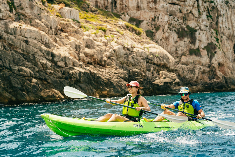 Santa Ponsa: Marine Reserve Kayak Tour Tour with Meeting Point