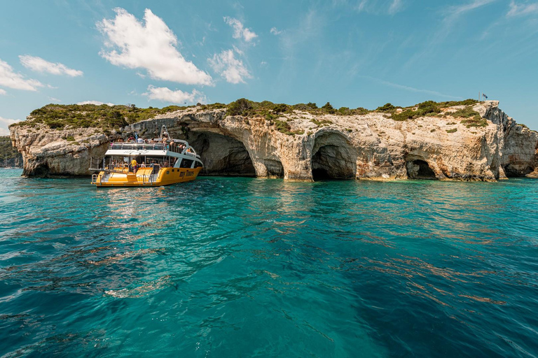 MyTours - Zakynthos: Shipwreck Beach & Blue Caves Boat Tour