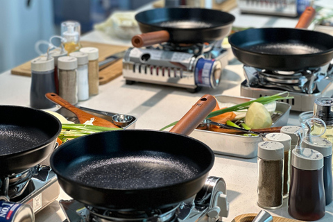 Aula de culinária coreana premium em Seul