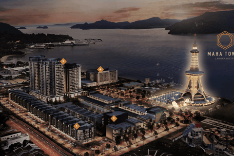 Kedah: Maha Tower Langkawi Biljett till inträdeMalaysian - Solnedgångssession