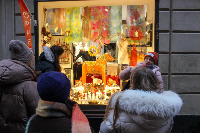 Stockholm : traditions et friandises de Noël - Visite en petit groupeStockholm : L'expérience de Noël en italien