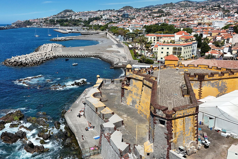 Madeira: Botanical Gardens + Old Town Tuk-Tuk Tour by MadTuk