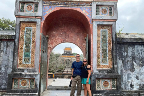 Explore Hue's Royal Legacy: Tombs, Temples & Culture Option 3: Choose Your Favorite 4 Attractions with Driver