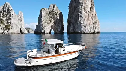 Sorrento: Kombitickets Bootstour nach Capri & Positano/Amalfi