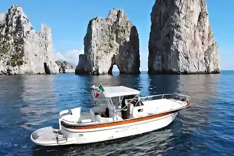 Sorrento: Kombinationsbiljetter båttur till Capri & Positano/Amalfi