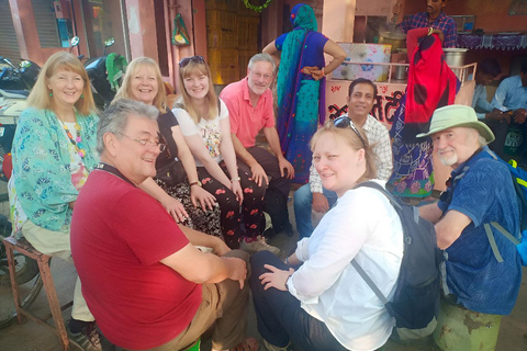 Jaipur : Marché aux fleurs, Fort d&#039;Amber, Temple des singes et visite de la villeVisite guidée sans guide