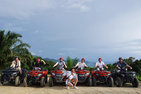 Da Phuket: Percorsi panoramici in ATV con vista su Karon e Patong1 ora di macchina