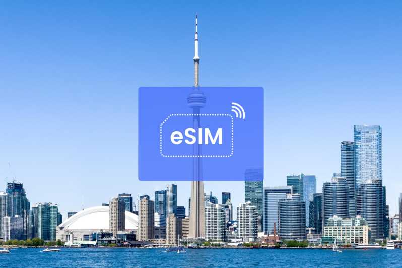 Toronto: Canada eSIM Roaming Mobile Data Plan