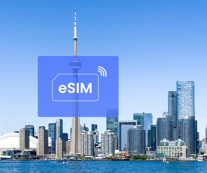 トロント: カナダ eSIM ローミング モバイル データ プラン