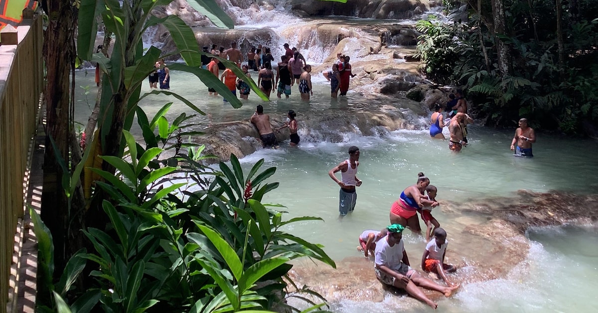 Ocho Rios: Dunn's River Falls and River Tubing Combo | GetYourGuide