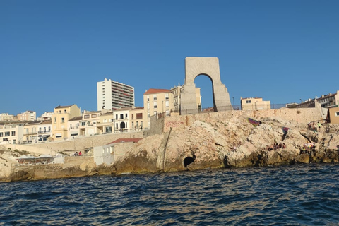 Crucero en barco de medio día por el Archipiélago y las Calanques