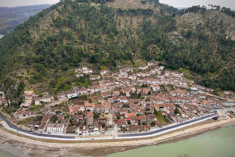 From Tirana: Sinec Waterfall Berat UNESCO Belsh Day Trip