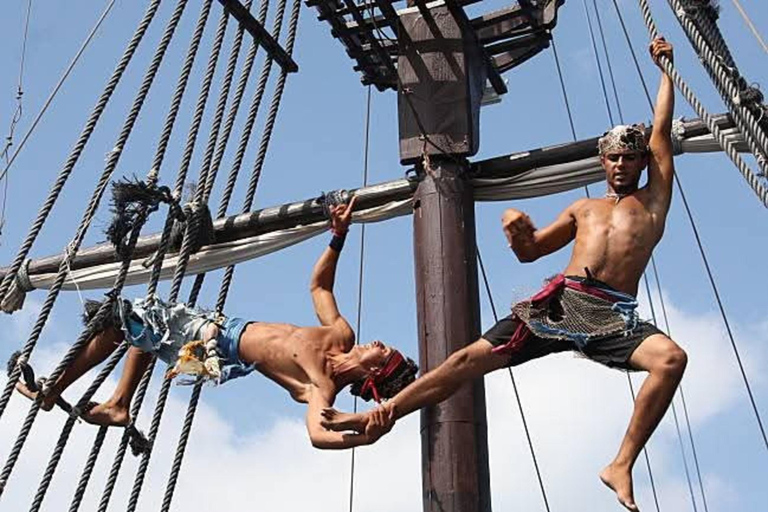 Hammamet: Immersive pirate boat adventure with a swim and show
