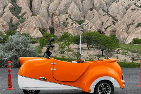 Cappadocia: Vintage Electric Trike Tour – Self-Drive Cappadocia: Vintage Electric Trike – Sunset 2-Hours Ride