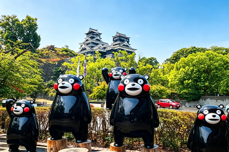 Fukuoka: Mt. Aso, Minamiasu Railway & Kumamoto Castle Tour