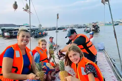 Ho Chi Minh: Cai Rang Floating Market w Cai Be and Mekong