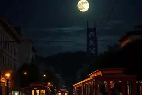 San Francisco: AFTER DARK: Cable Car with App-Based Tour