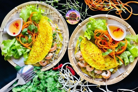 Hoi An : Cours de cuisine avec des plats vietnamiens traditionnelsCours de cuisine avec repas vietnamiens traditionnels avec déjeuner