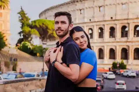 Rom: Privat professionell fotografering vid Colosseum