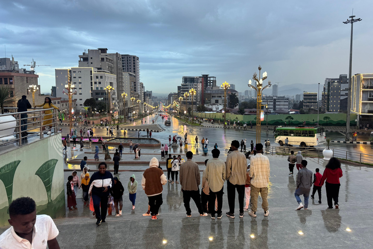 Addis Abeba: Halbtägige Shopping- und Stadtrundfahrt