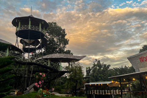 Pattaya: Waterfall Swim, Cave River and Naga Temple Day Trip