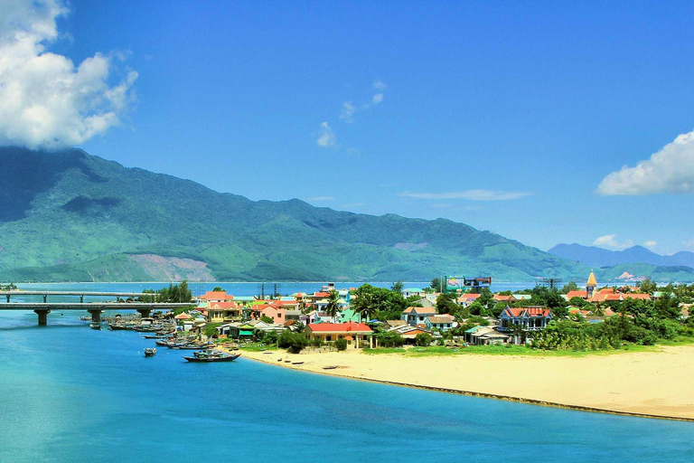 Hue to Hoi An by bus: Hai Van Pass, Lang Co, Marble mountain Hue to Hoi An by bus and sightseeing