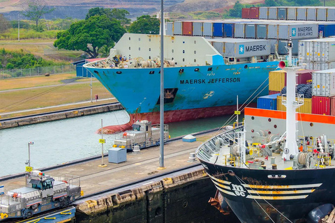 Esclusas de Miraflores y Biomuseo tour privado