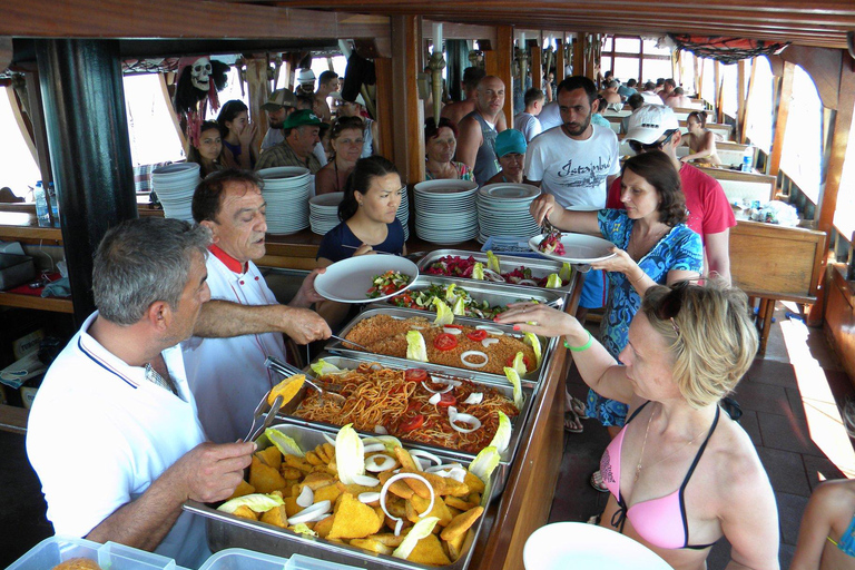 Marmaris: Pirate Cruise with Lunch & Hotel Pickup With Hotel Transfer & Alcoholic Drinks