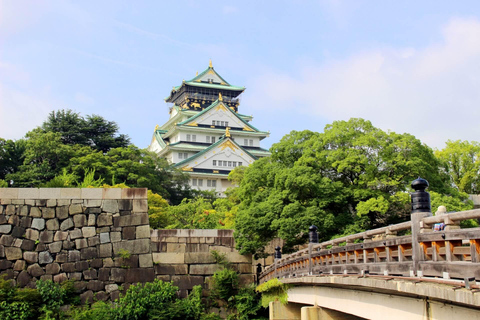 1-Day walking tour in Osaka：Castle, temples and Ukiyoe Join from Shin-Osaka Station