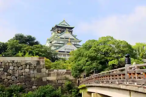 Visite à pied de 1 journée à Osaka：Castle, temples et Ukiyoe