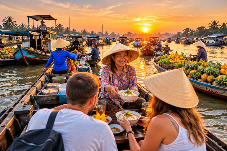 Can Tho: Mekong Speedboat, Floating Market & Fruit Garden