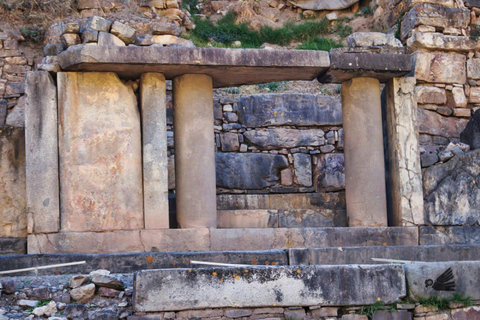 Chavin de Huantar Monument - Querococha Lagune Alle ingangen