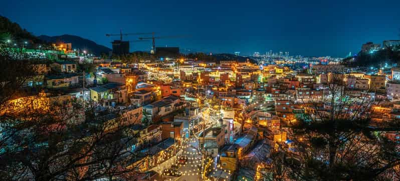 Busan: Night Tour with Gamcheon Village & Gwangalli Beach