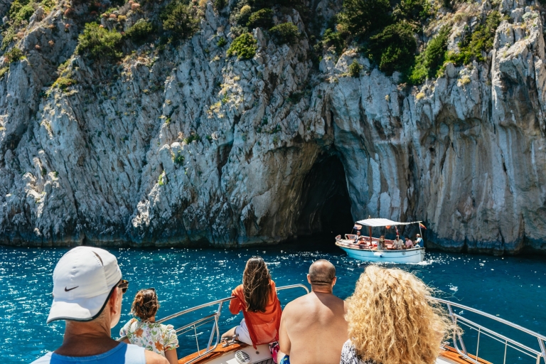 Depuis Sorrente : croisière à Capri et Grotte bleue