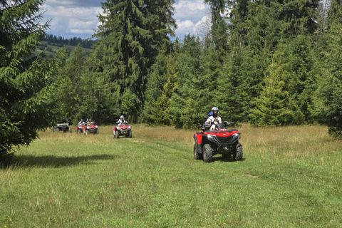 Krakow: Zakopane Quads, Bonfire Dining & Hot Springs Escape Zakopane Quads, Bonfire & Hot Springs — With Hotel Pickup