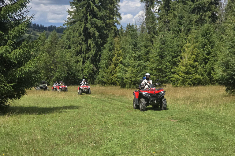 Krakow: Zakopane Quads, Bonfire Dining & Hot Springs Escape Zakopane Quads, Bonfire & Hot Springs — With Hotel Pickup