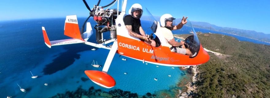 Saint-Florent : Vol en gyrocoptère – Découvrez la Haute Corse vue du ciel