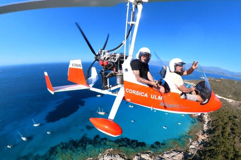 Saint-Florent: Gyrocopter Flight – Discover Haute-Corse from the sky Cap Corse Tour Flight | 1 hour