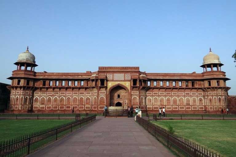 De Delhi : TajMahal et Fort d&#039;Agra avec marché aux fruits d&#039;Agra