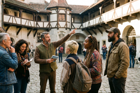 Bucharest: Dracula's Castle, Peles Castle & Brasov Day Trip MINIVAN - Bucharest: Dracula's Castle, Peles Castle & Brasov