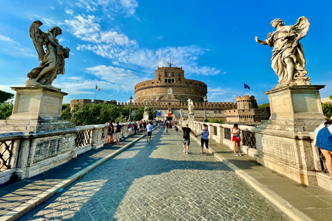 Castel Sant'Angelo - De tombe van Hadrian Privé rondleidingRome: 2 uur durende privétour Castel Sant'Angelo