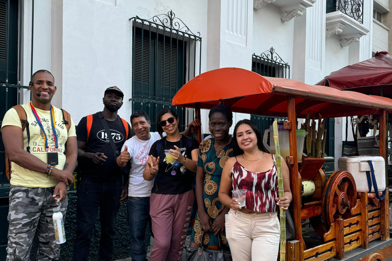 Excursão a pé afro. AS CORES DE CALI.