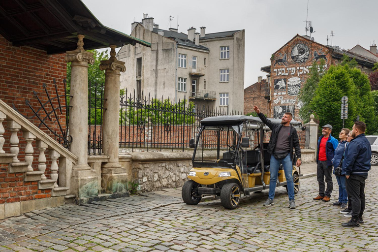 Krakow: Regular Extended City Sightseeing Tour By Golf Cart