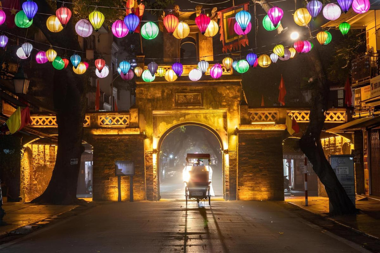 Hanoi Sunset Experience by Jeep: Golden Hour & City Lights Small Group Tour