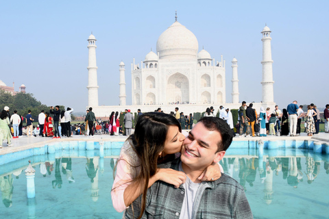 Från Delhi: 3 dagar Golden Triangle TourHotell + bil + biljetter till monument + guidetjänst