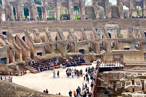 Rzym: wycieczka po Koloseum, Forum Romanum i PalatynieWstęp VIP do Koloseum + audioprzewodnik | Zmiana godziny do 1 godziny przed