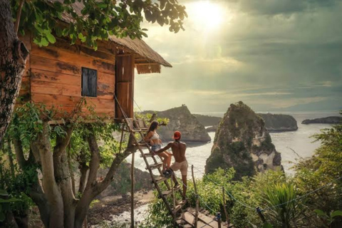 Nusa Penida: Island Sightseeing West & East Coast Day Trip Car Charter 8 Hours Explore West Coast