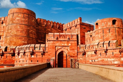 Agra: Agra Fort Skip-the-line ticket met volledige rondleidingFrans: Agra Fort rondleiding met ticket