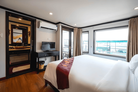 Hanoi: 2D1N Ha Long Bay by Amanda Premier Cruise 2D1N Cruise Start From Hanoi by 8:00 AM